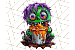 Spooky Café Cuties Halloween PNG Clipart, Holiday Elements Product Image 3