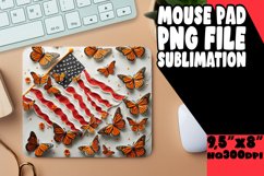 Vibrant Stars and Stripes Dynamic Patriotism Sublimation Mou Product Image 1