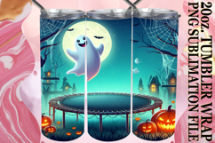 Vibrant Journeys 20oz tumbler wrap, Ghost Product Image 1