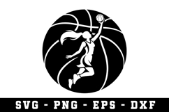 Basketbal Player Svg |Basketball SVG Cut files | Cricut Product Image 1