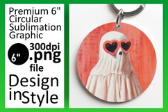 Whimsical Ghost Sublimation Product Image 1