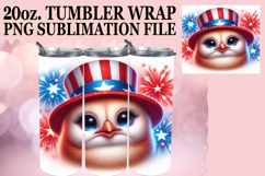 SWEET GIFT 20oz TUMBLER WRAP, USA Animals Product Image 1