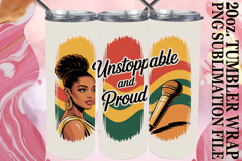 RADIANT ADVENTURE 20oz TUMBLER WRAP, Juneteenth Product Image 1