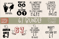 The Six Seven 6 7 Bundle - 23 SVG|5 PNGs for Sublimation Product Image 2