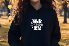 Gildan 18500 Hoodie Mockups, Christmas Gildan 18500 ladies Product Image 1