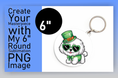 Cute Circle Coaster PNG Artwork , St Patrick Product Image 1