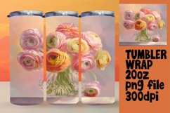 Springtime Joy 20oz Tumbler Wrap: Garden Wonder Product Image 1