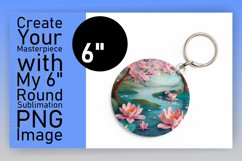 Mesmerizing 3D Landscape Wrap for Round Design Product Image 1