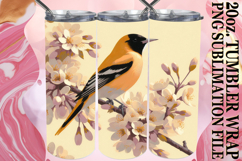 Magical Gifts 20oz tumbler wrap, Birds Product Image 1