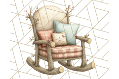 Cozy Cabin Critters Clipart PNG, Fall Animal Png Product Image 3