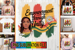 Whimsical Tote Bag Designs PNG, Juneteenth Product Image 1