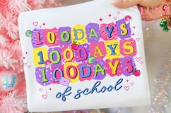 100 Days of School Png, 100 Days of School Png, Teacher Png Product Image 5