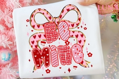 Be Mine Png, Valentine's Day Png, Coquette Bow Png, Preppy Product Image 5