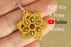 Micro Macrame Mandala DIY YouTube Transcript Product Image 1