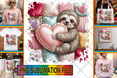 Unique TSHIRT Designs PNG, Valenines Animals Product Image 1