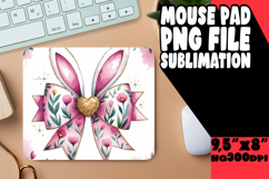 SWEET MOUSE PAD SUBLIMATION STYLE, Easter Bunny Product Image 1