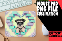 CHEERFUL MOUSE PAD INSPIRATIONAL PNG, Cute Dog Product Image 1