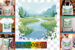 RADIANT PNG Art for TSHIRTS, Spring Product Image 1