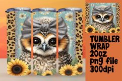 STYLISH 20oz Tumbler Template for Any Occasion , Cute Animal Product Image 1