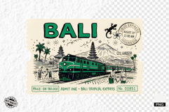 Old Train Travel PNG illustrations Product Image 1