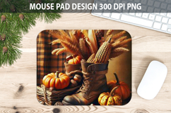 Boots Mouse pad Sublimation - Thanksgiving PNG Design Product Image 1