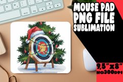 Vibrant Mouse Pad Sublimation Design, Holiday Product Image 1