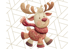 Christmas Clipart, Crafter’s Christmas Paper and Fabric Art Product Image 3