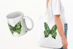 St Patricks Day Butterfly Clipart Product Image 5