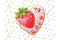 Summer Iced Cookie Clipart PNG, Cute Tropical Cookies Product Image 3