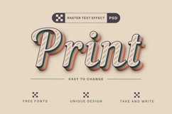 Vintage - Editable Text Effect, Font Style Product Image 5