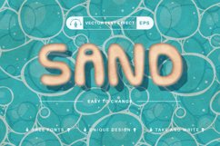 Sandy Island - Editable Text Effect, Font Style Product Image 3