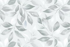 Grey Leaf Background Wallpaper Product Image 1