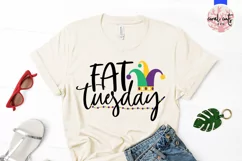 Fat Tuesday - Mardi Gras SVG EPS DXF PNG Product Image 2
