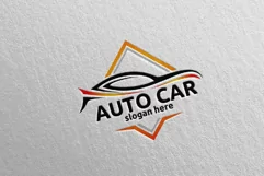 Auto Car Logo for Sport Cars, Rent, wash or Mechanic 6 Product Image 1
