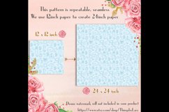 100 Seamless Ocean Pattern Digital Papers, Baby Shower Paper Product Image 3
