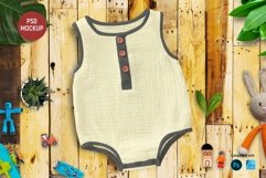 Muslin Romper | Product Mockup Product Image 5