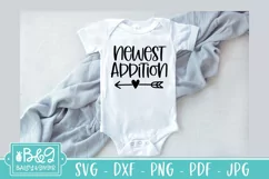 Cute Baby SVG - Newest Addition - Newborn SVG Cut File Product Image 4