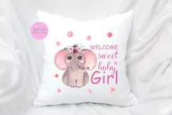 Welcome Baby girl Sublimation design Product Image 3
