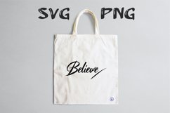Believe quote Svg Png Product Image 1