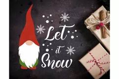 Let it snow SVG, Christmas shirt svg, Christmas SVG, Product Image 2
