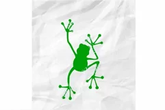 Frog Svg, Frog Cut File, Frog Png, Frog Dxf, Animal Svg Product Image 1