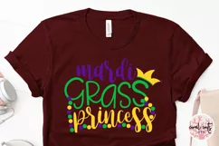 Mardi Gras Princess - Mardi Gras SVG EPS DXF PNG Product Image 3