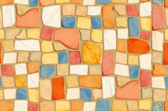 Colorful Mosaic Tile Background Product Image 1