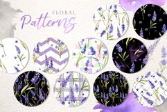 Lavender Watercolor png Product Image 5
