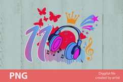 Birthday girl png, Birthday princess png, princess, number Product Image 1