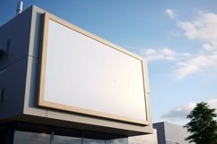 Commercial Building Fascia Logo Signage Mockup Product Image 1