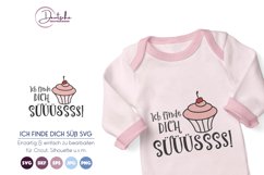 Du bist Süß SVG | Kuchen SVG Product Image 1
