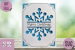 Christmas insert card design| Paper cutting | Cricut Joy Product Image 3
