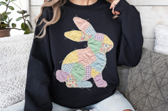 Patchwork Easter Bunny png Product Image 2