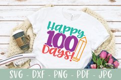 100 Days of School SVG - Happy 100 Days Product Image 1